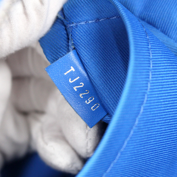 Louis Vuitton Blue Tonal White Monogram Cloud Backpack Coated Canvas Leather Bag main image 5